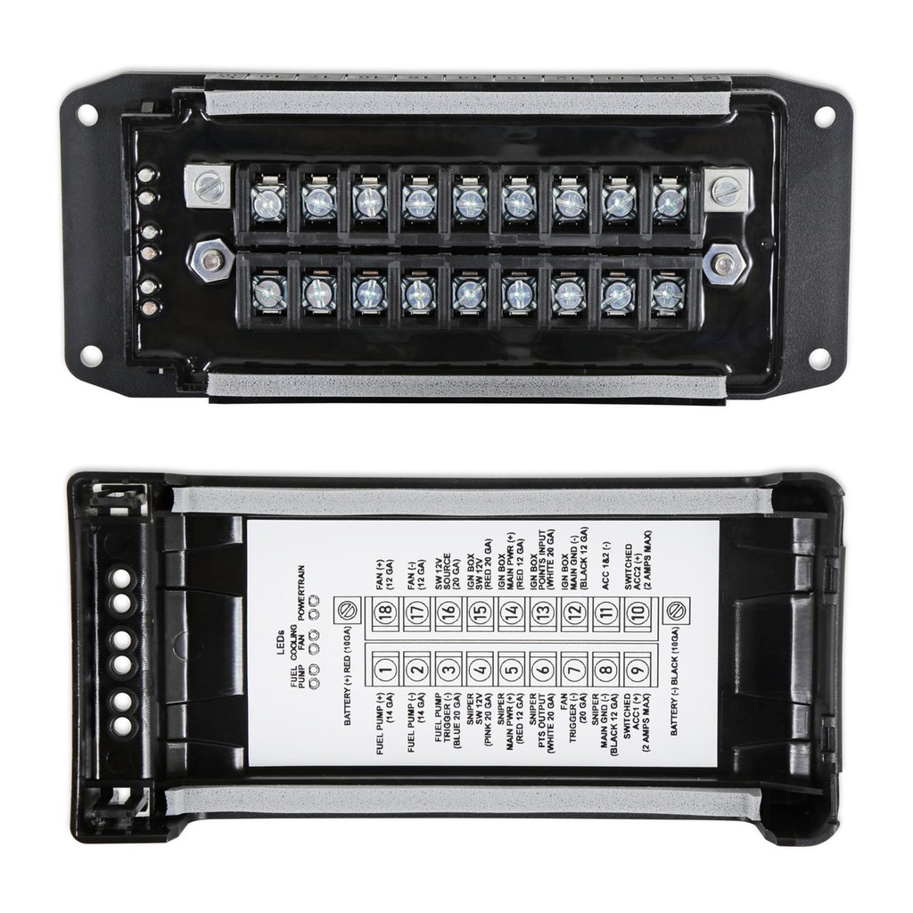 Holley Sniper 2 EFI 650 HP Returnless Fuel Injection Systems with Power Distribution Module SNE-550-511-BPD