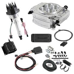 Holley Sniper 2 EFI 650 HP Inline Pump Fuel Injection Systems with Power Distribution Module