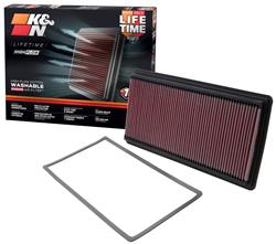 K&N Washable Lifetime Performance Air Filters