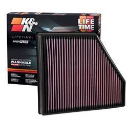 K&N Washable Lifetime Performance Air Filters