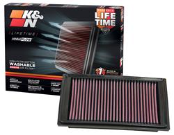 K&N Washable Lifetime Performance Air Filters