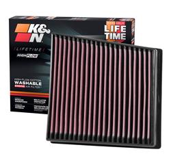 K&N Washable Lifetime Performance Air Filters