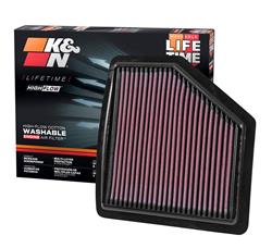 K&N Washable Lifetime Performance Air Filters