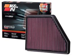 K&N Washable Lifetime Performance Air Filters